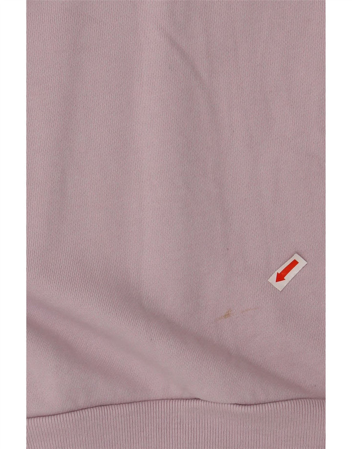 ALL SAINTS Sweat-shirt graphique surdimensionné pour femme UK 10 Petit Violet