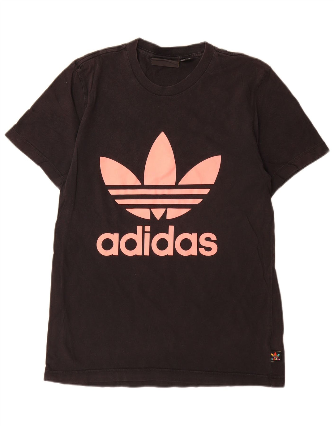 Adidas Femmes Pharrell Williams Graphic T-Shirt Top Petit Noir Coton