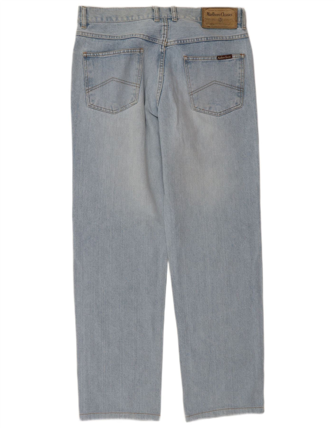 Marlboro Classics Jean droit homme W33 L34 bleu coton