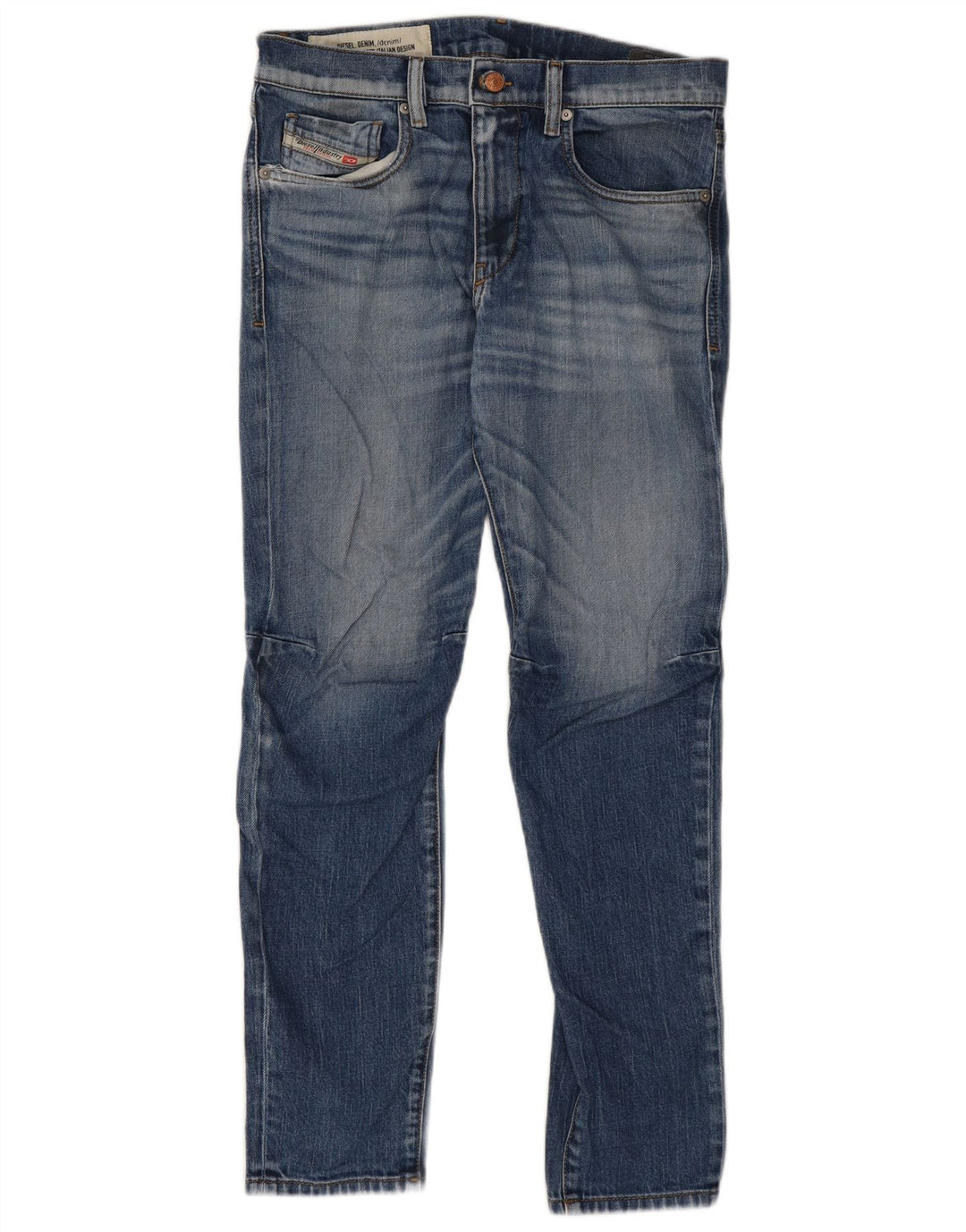 Diesel Jean D-Strukt Slim W32 L30 Homme Bleu Coton
