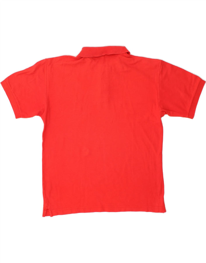 FILA Mens Polo Shirt IT 48 Medium Red Cotton Vintage Fila and Second-Hand Fila from Messina Hembry 