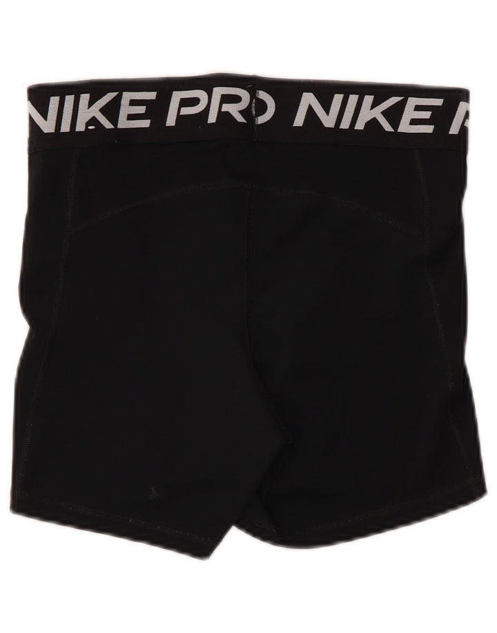 Nike Short de sport Dri Fit Graphic pour femme UK 12 Noir moyen Polyester