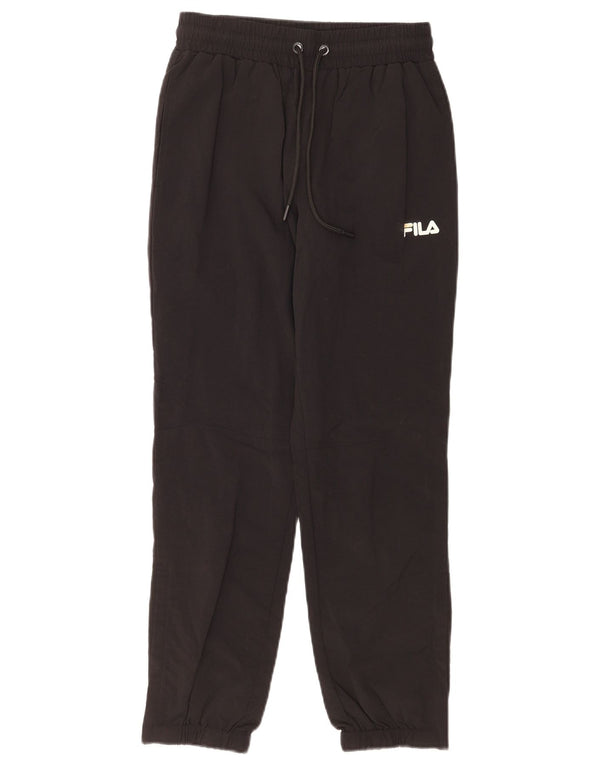 Fila Pantalon de survêtement pour femme Joggers UK 6 XS Nylon noir