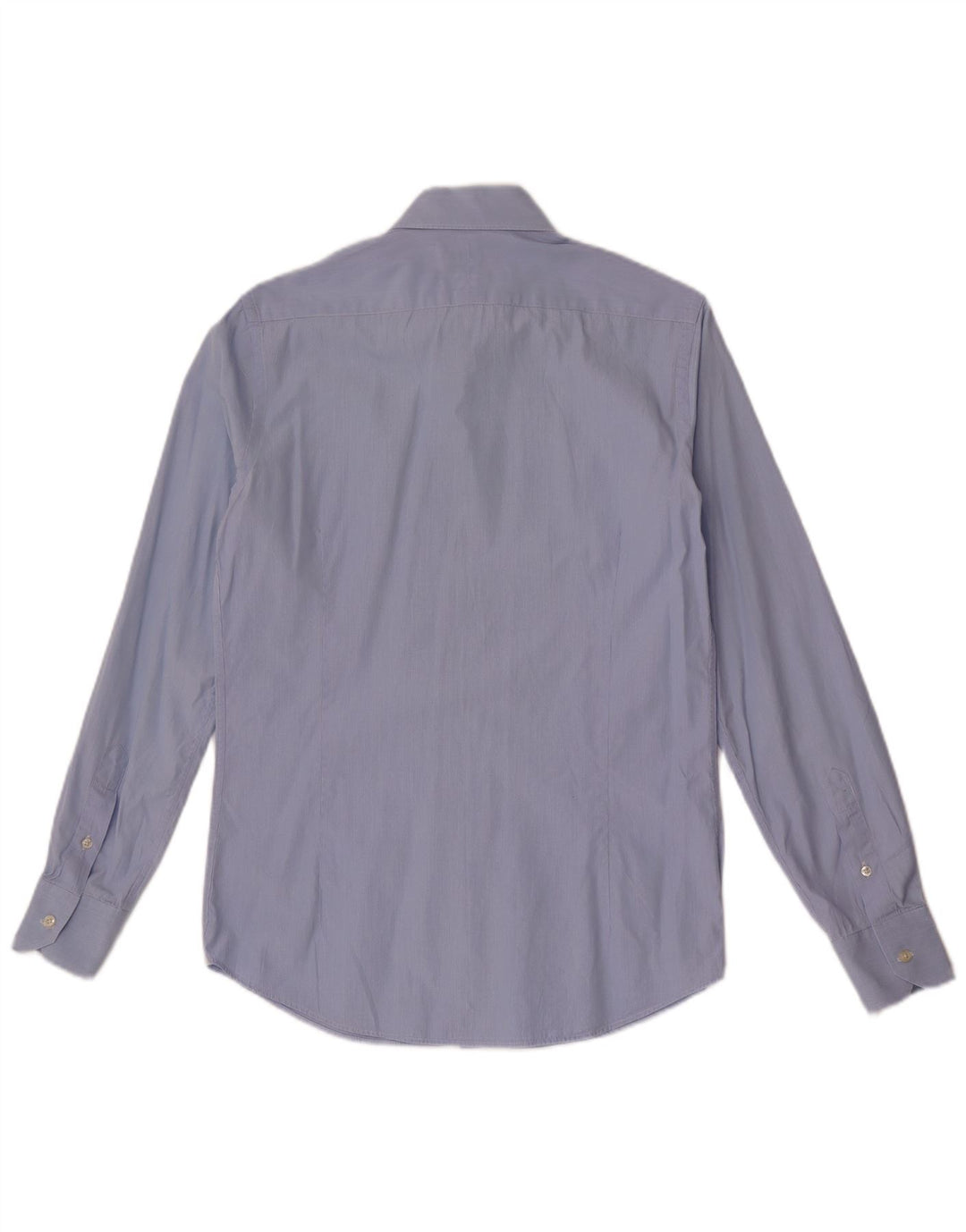 MASSIMO DUTTI Chemise Homme Taille 38 38 Bleu Moyen Rayure