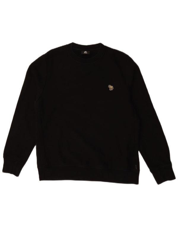 Paul Smith Sweat-shirt pour homme en coton noir Large