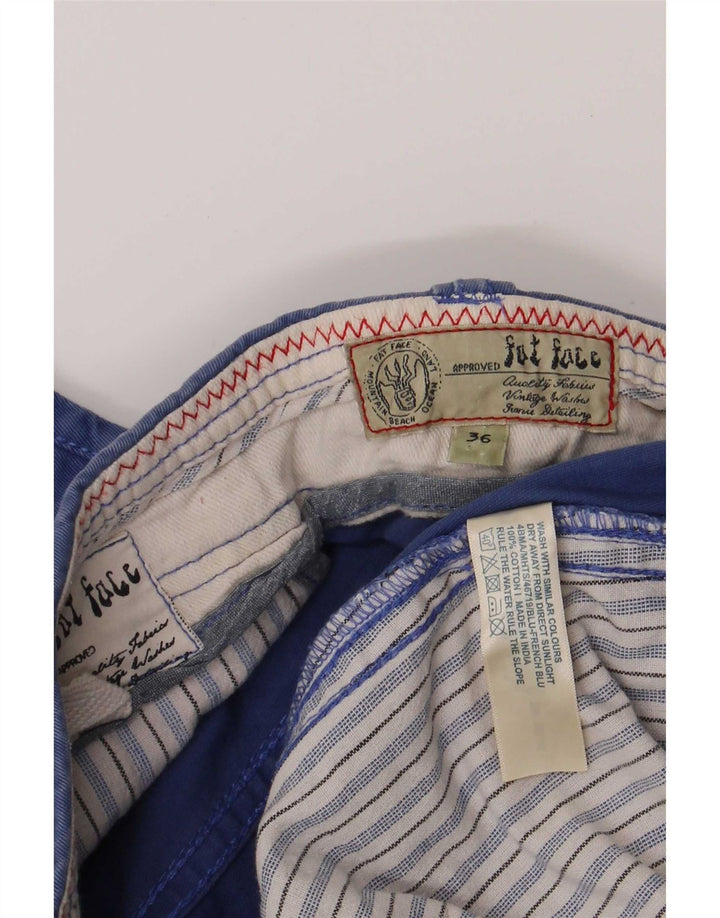 Fat Face Short Chino Homme W36 Grand Bleu Coton