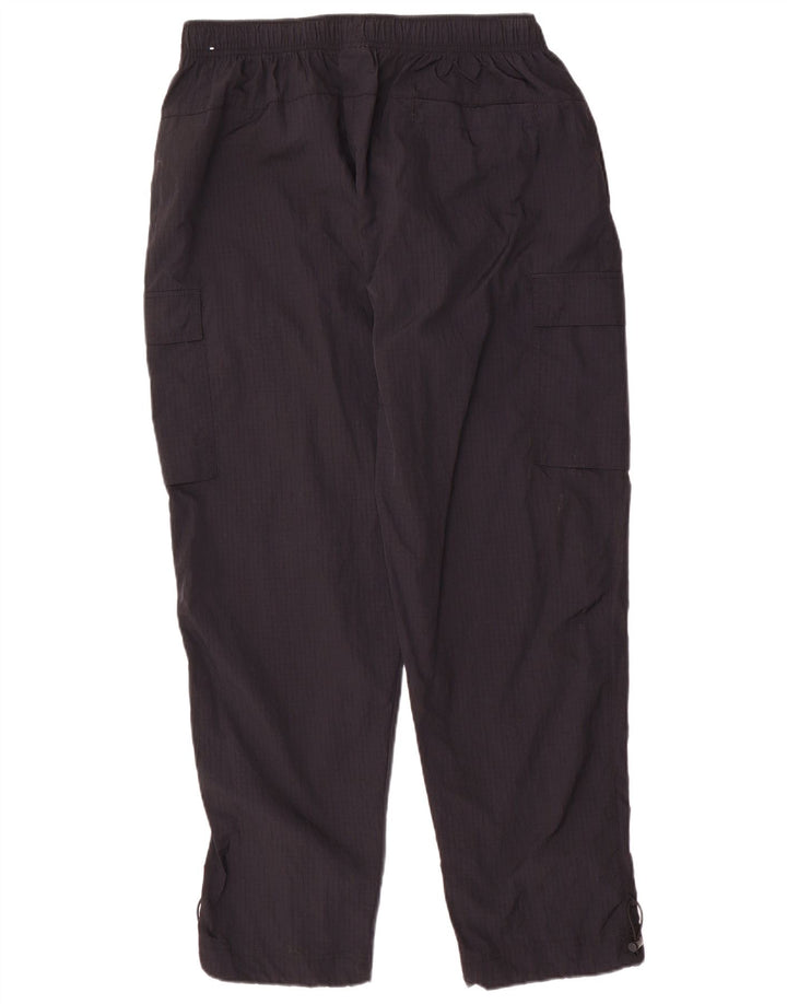 Nike Pantalon de survêtement cargo XL pour homme en nylon à carreaux noirs