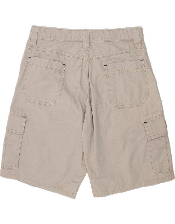 WRANGLER Boys Husky Cargo Shorts 9-10 Years W28  Grey Cotton Vintage Wrangler and Second-Hand Wrangler from Messina Hembry 