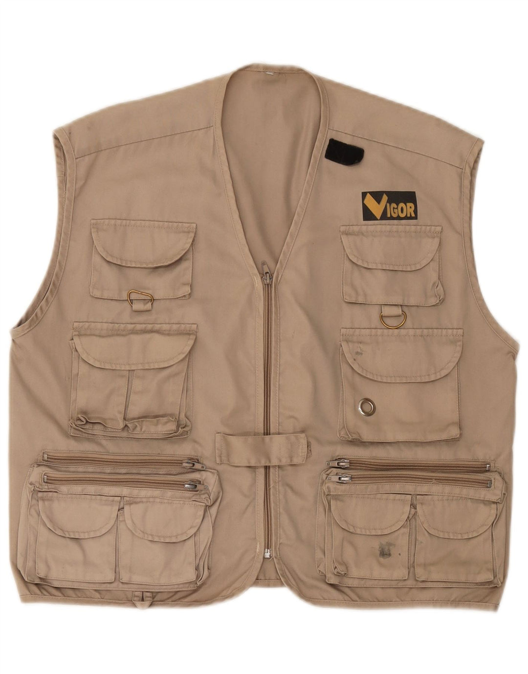 veste utilitaire homme vintage UK 40 Grand Beige