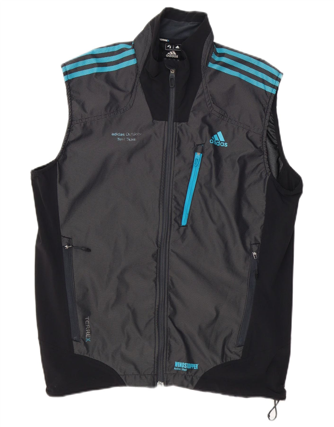 ADIDAS Veste de survêtement Terrex pour homme UK 42/44 Large Bleu marine