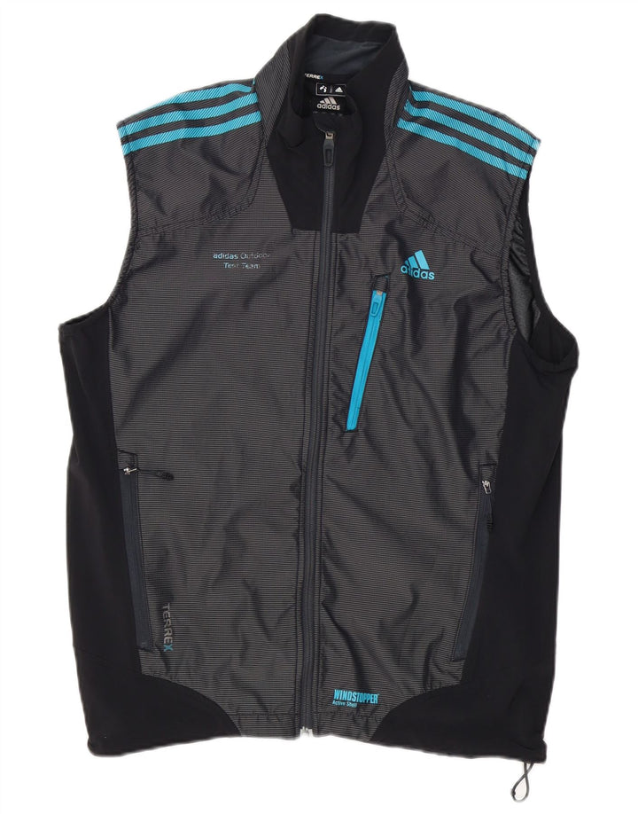 ADIDAS Veste de survêtement Terrex pour homme UK 42/44 Large Bleu marine