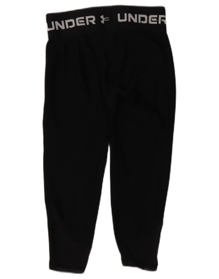 Under Armour Legging Capri Graphique Fille 7-8 ans Petit Noir Polyester