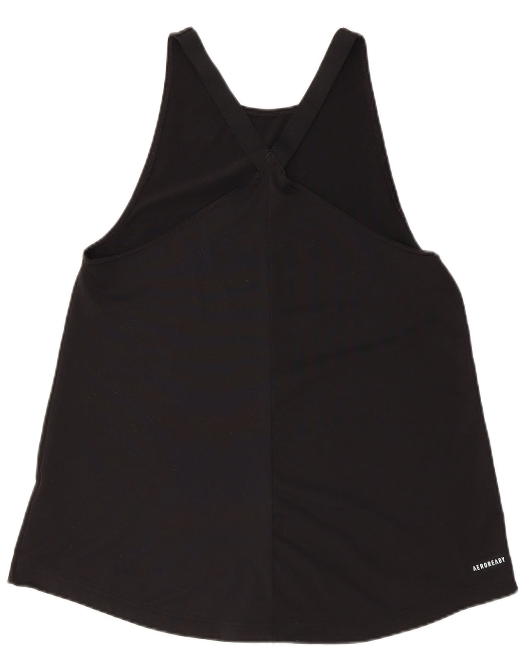 ADIDAS Femmes Aeroready Débardeur UK 12/14 Moyen Noir
