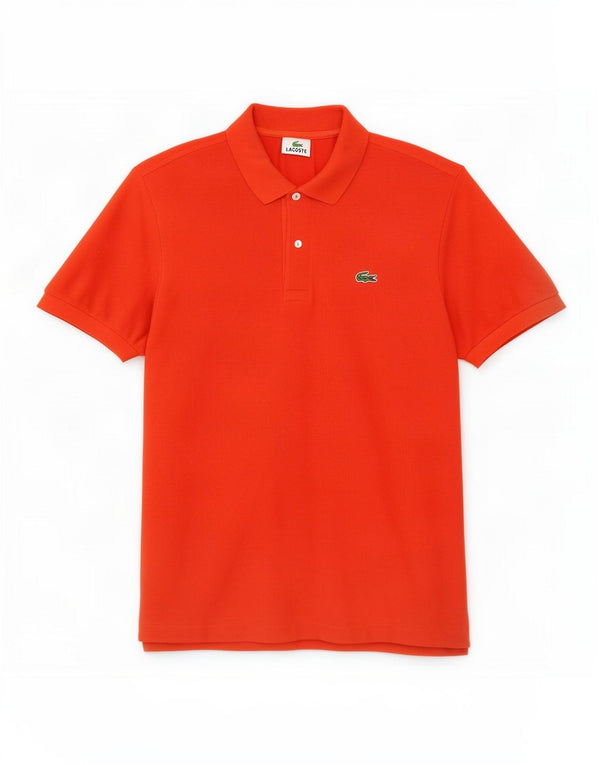 Lacoste Polo Homme Taille 4 Coton Orange Moyen