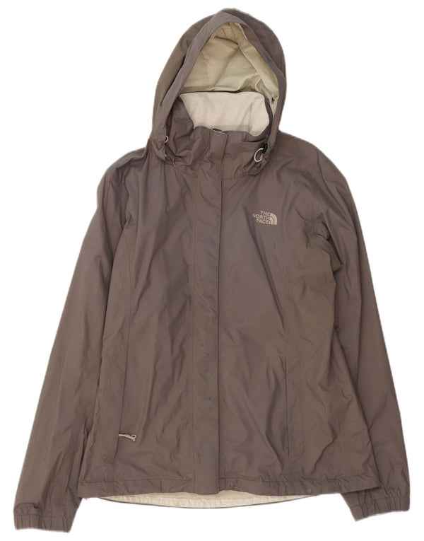 THE NORTH FACE Veste de pluie à capuche Hyvent pour femme UK 14 Gris moyen