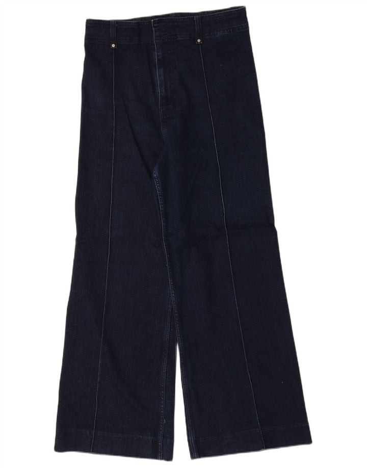Zara Jean large pour femme EU 40 Medium W30 L30 Bleu marine