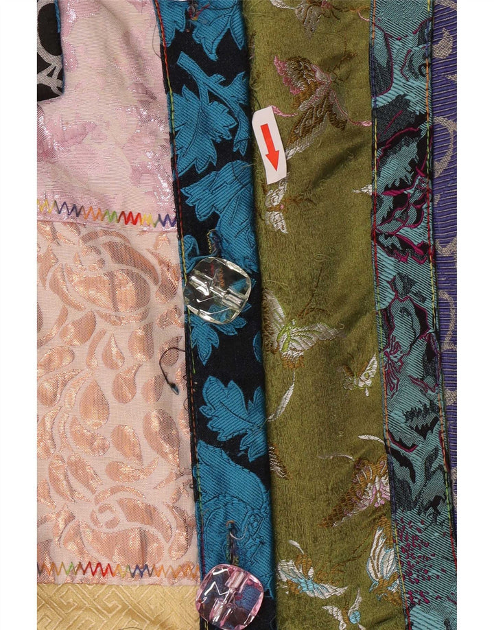 Dy Design Pardessus pour femme UK 14 Medium Multicolore Patchwork Coton