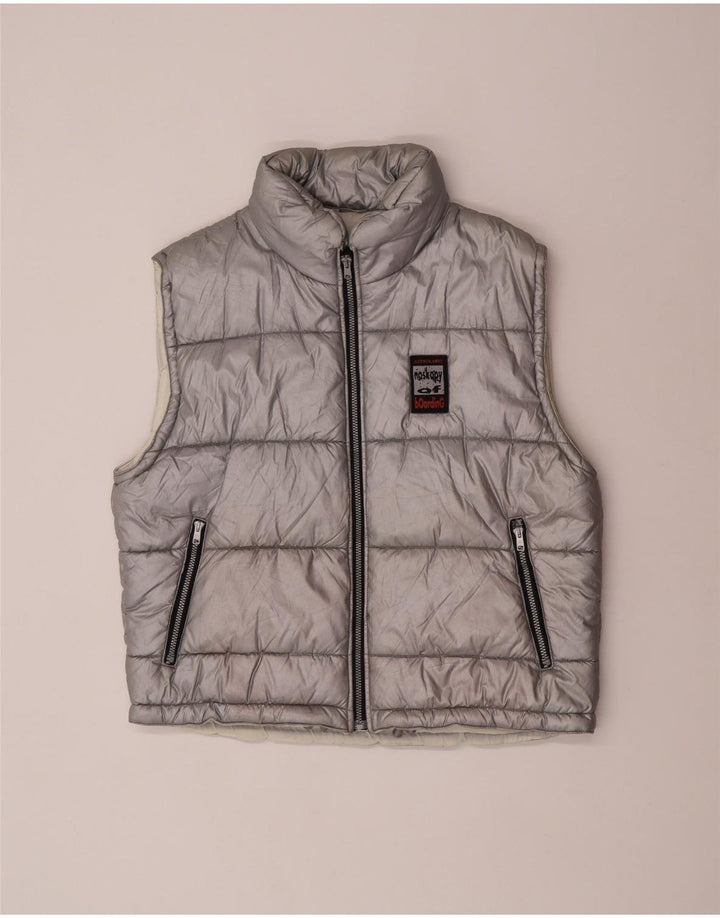 Astrolabio Gilet Rembourré IT 48 Moyen Argent Polyamide Homme