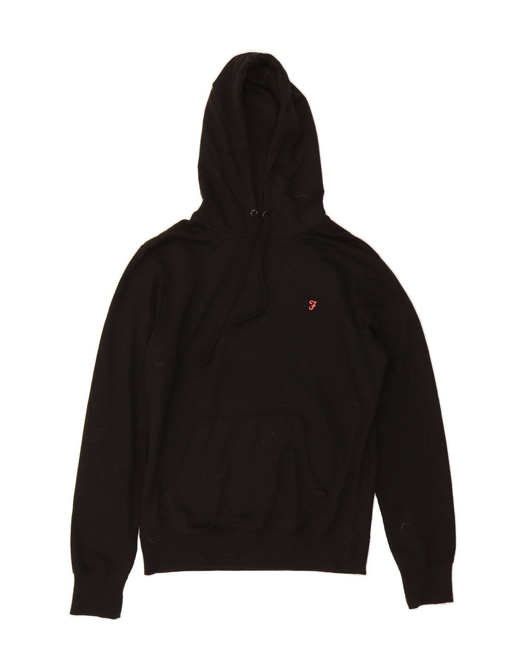FARAH Mens Hoodie Jumper Medium Black Cotton Vintage Farah and Second-Hand Farah from Messina Hembry 