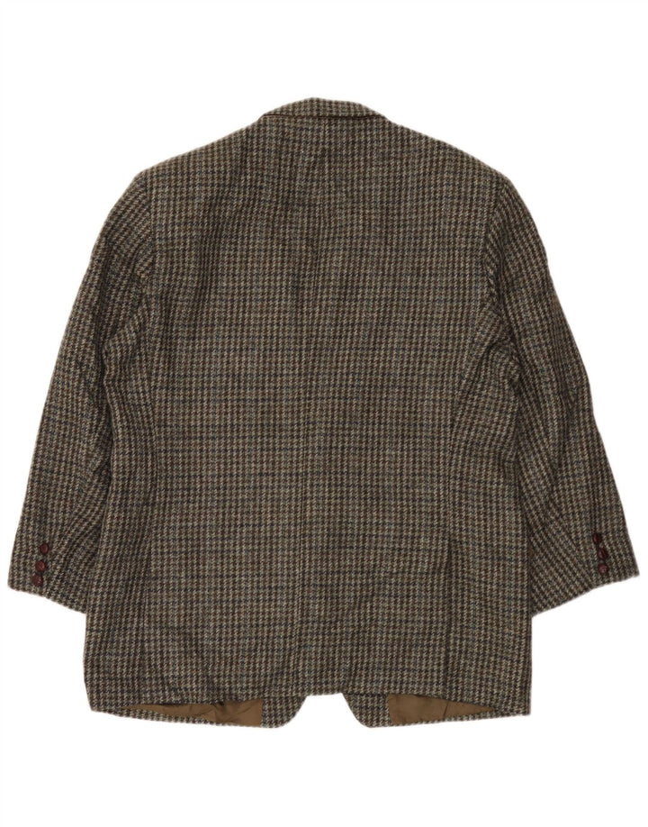 Marks & Spencer Veste blazer St. Michael pour homme UK 44 XL pied-de-poule vert