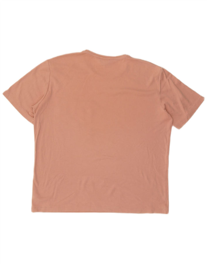 Cos T-Shirt Homme Haut Large Rose Coton