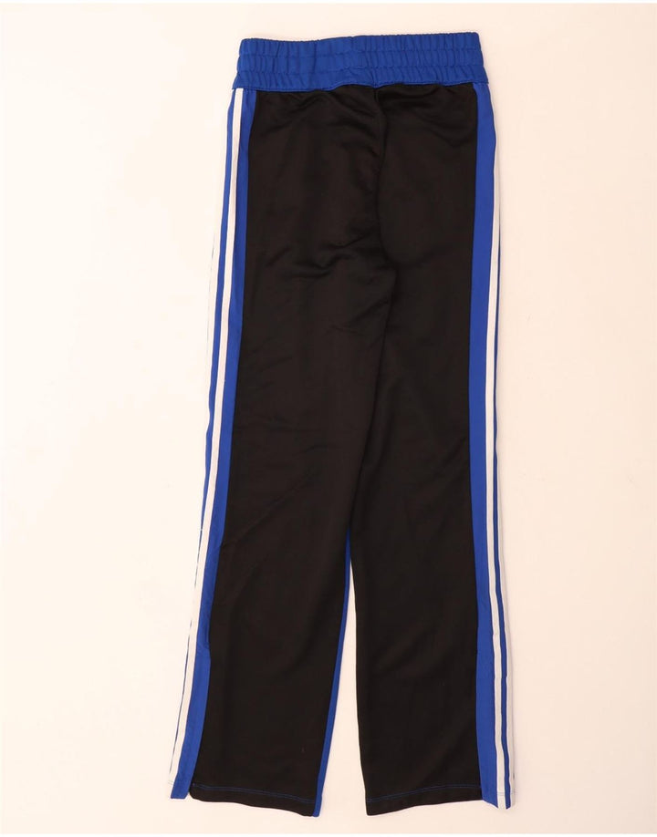 Adidas Pantalon de survêtement pour femme UK 8 Small Bleu Colorblock Polyester