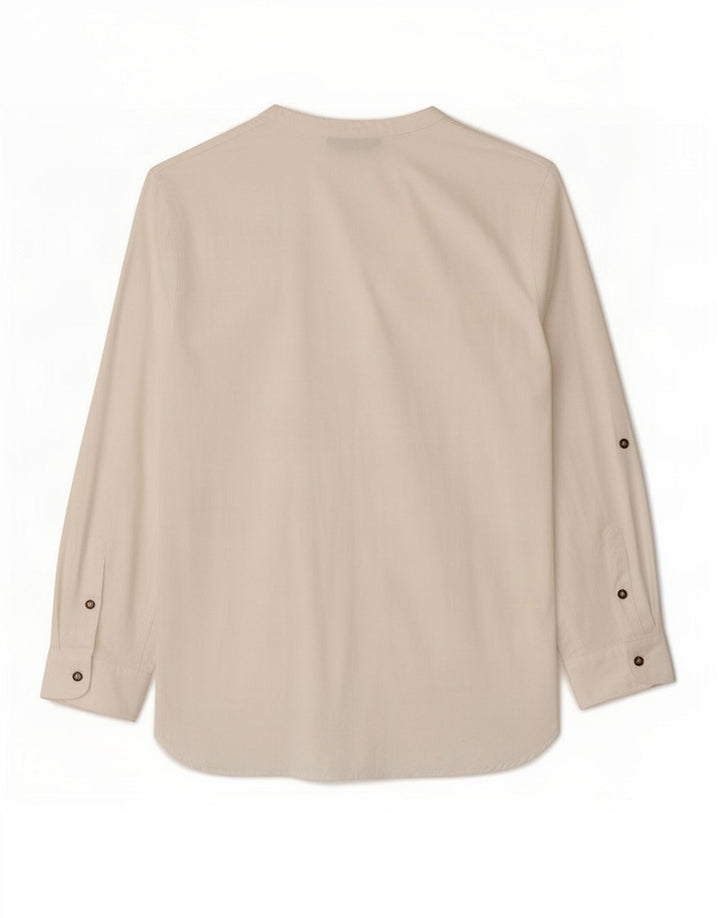 Zara Chemise Chemisier Femme UK 10 Petit Blanc