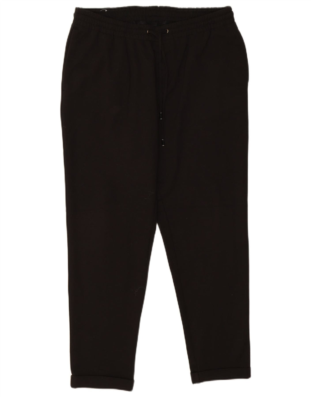 Zara Pantalon Chino Slim Homme Large W32 L27 Noir Polyester