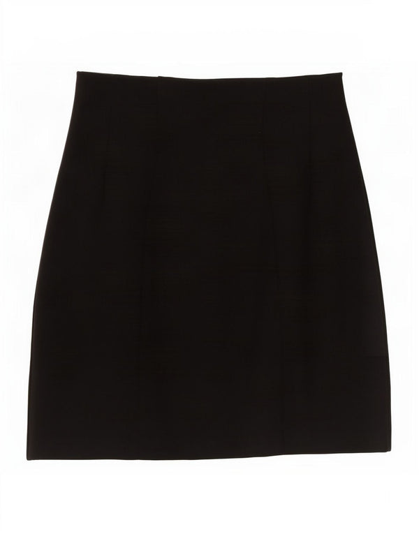 Marks & Spencer Mini-jupe femme UK 10 Small W27 Viscose noire