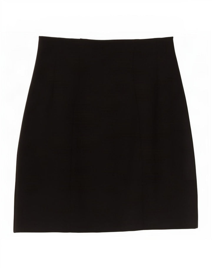 Marks & Spencer Mini-jupe femme UK 10 Small W27 Viscose noire