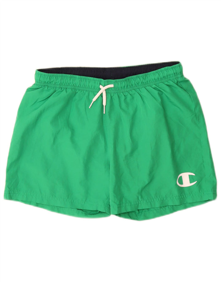 CHAMPION Short de Bain Garçon 13-14 Ans XL Vert