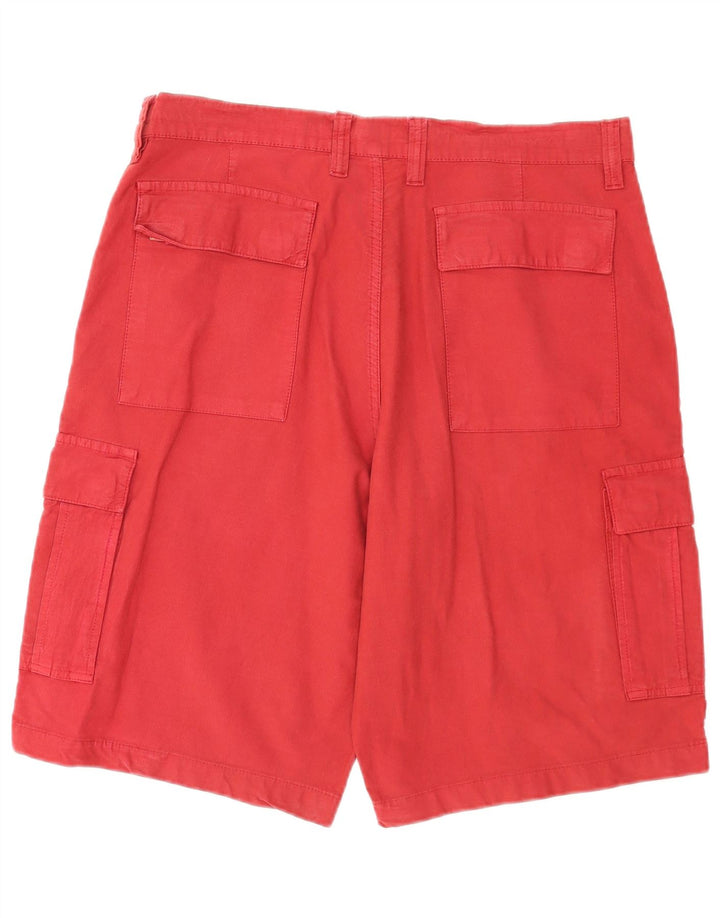 Carrera Short Cargo Homme IT 52 XL W36 Rouge Coton