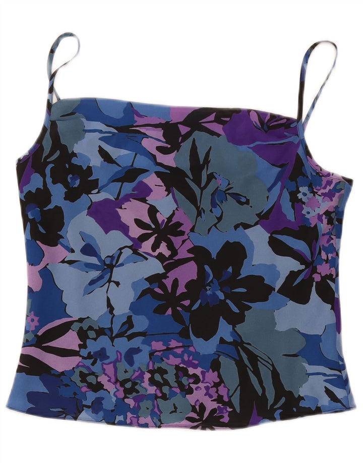 St. Bernard Femmes Crop Cami Top UK 12 Moyen Multicolore Floral