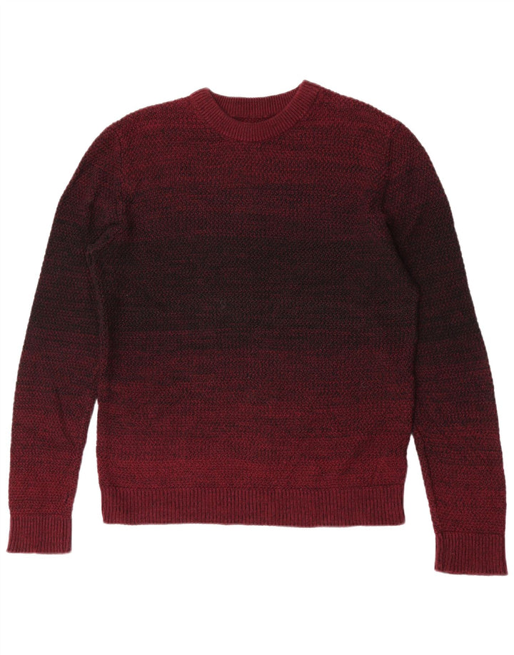 Jack & Jones Pull Col Rond Homme Marron Moyen Colourblock Coton