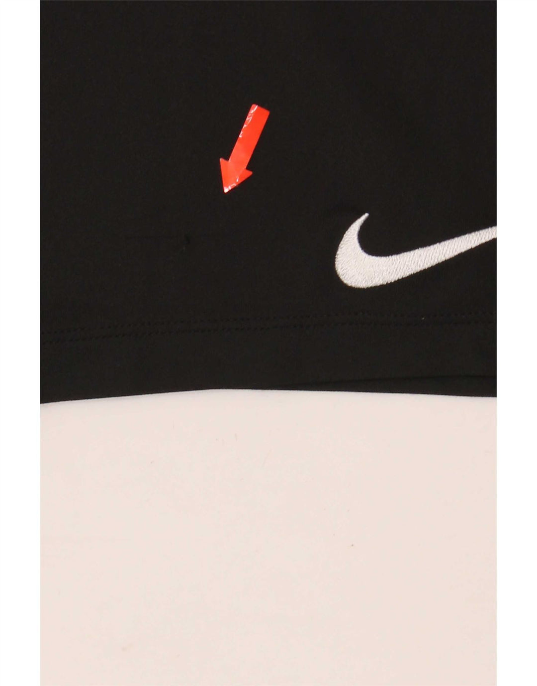 Short de sport Nike pour hommes, grand, noir, polyester