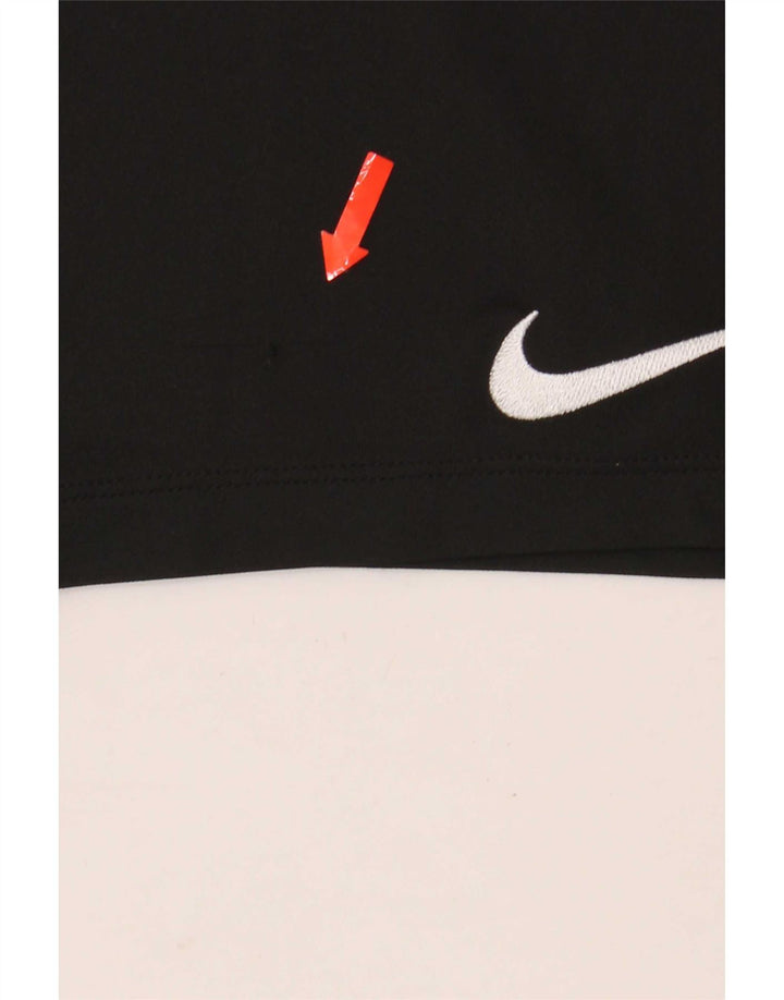 Short de sport Nike pour hommes, grand, noir, polyester