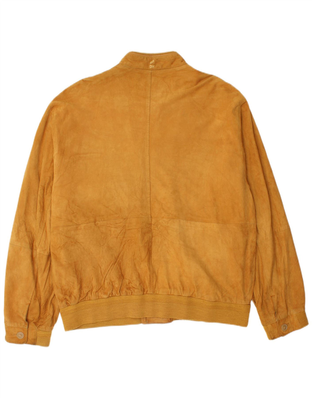 Daniel Hechter Veste Bomber En Daim Pour Homme IT 54 2XL Cuir Jaune
