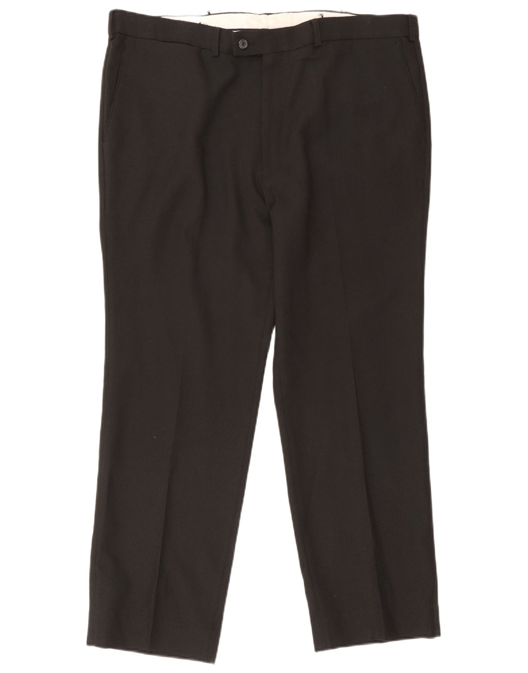 Farah Pantalon de Costume Droit Homme W42 L30 Noir