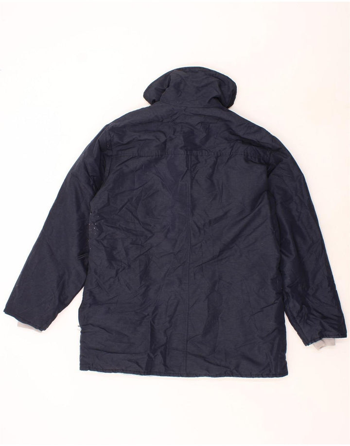 EDDIE BAUER Mens Padded Jacket UK 40 Large Navy Blue Vintage Eddie Bauer and Second-Hand Eddie Bauer from Messina Hembry 
