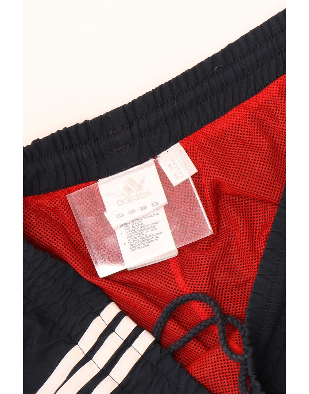 Adidas Pantalon de survêtement pour homme Large Bleu marine Polyester