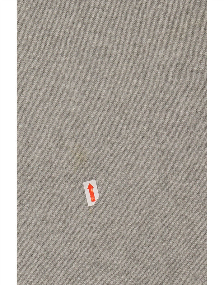 JACK & JONES Pull Col Ras du Cou Homme Gris Moyen Coton