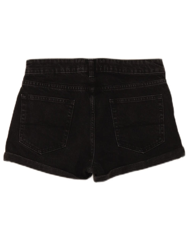 Jack Wills Short en jean pour femme UK 8 Small W28 Coton noir