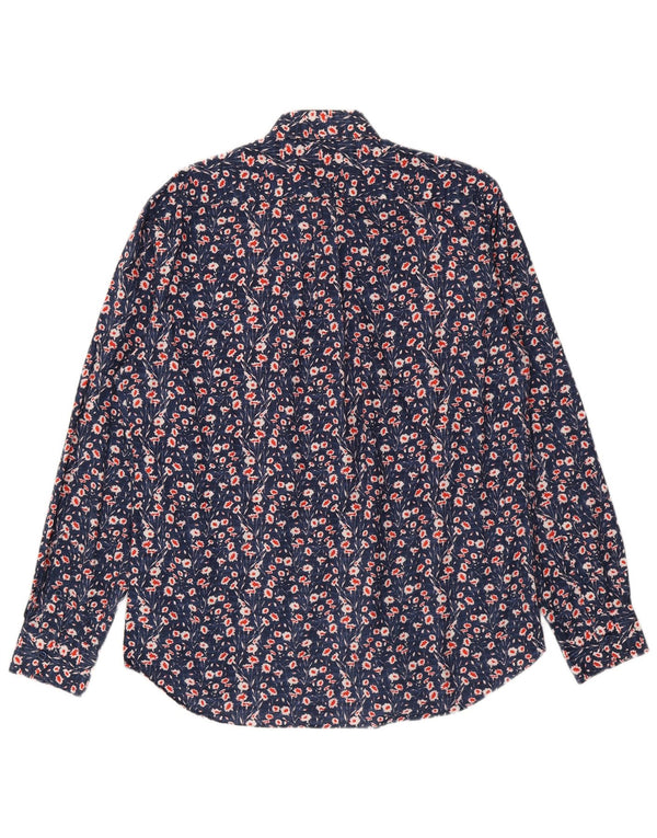 Harmont & Blaine Chemise Homme XL Bleu Marine Coton Floral