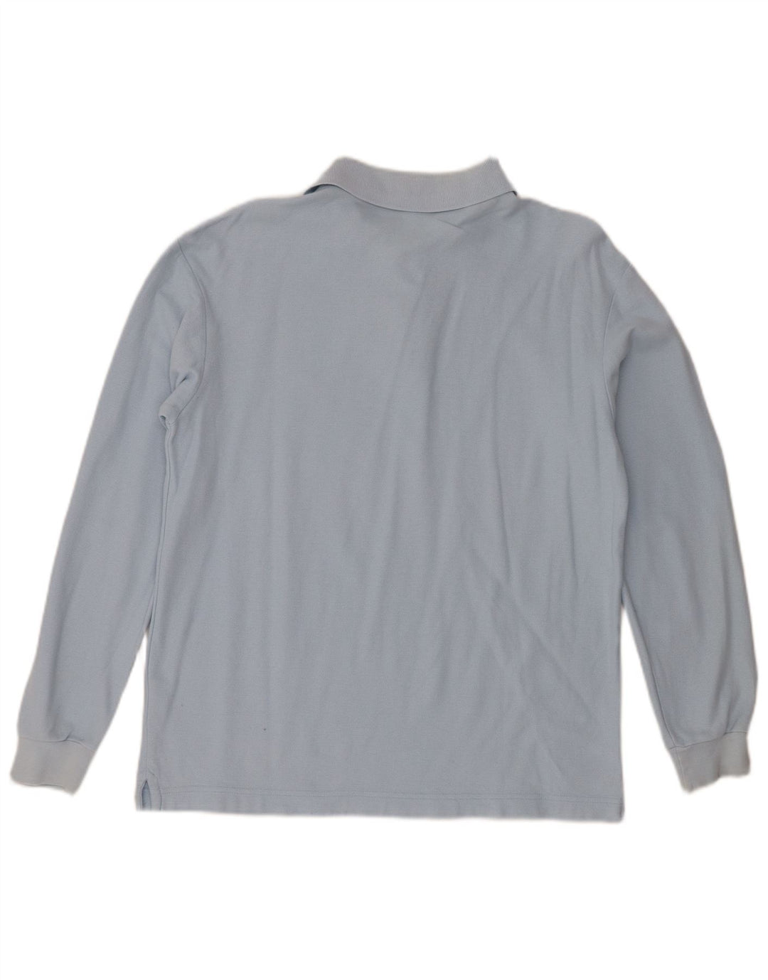 Fila Polo à manches longues homme petit bleu coton