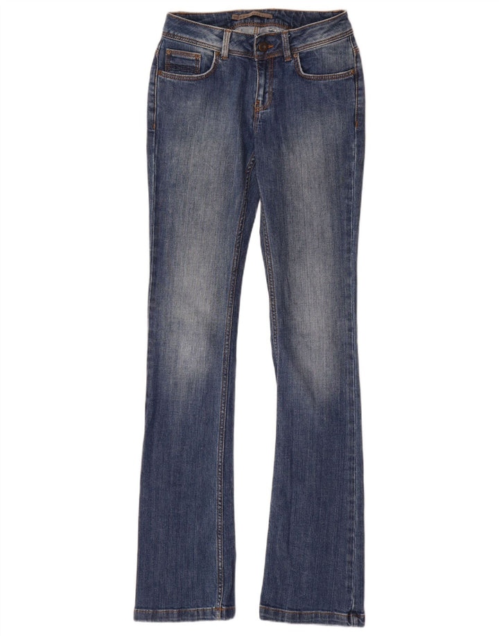 Zara Jean Bootcut Femme EU 34 2XS W24 L35 Bleu Coton