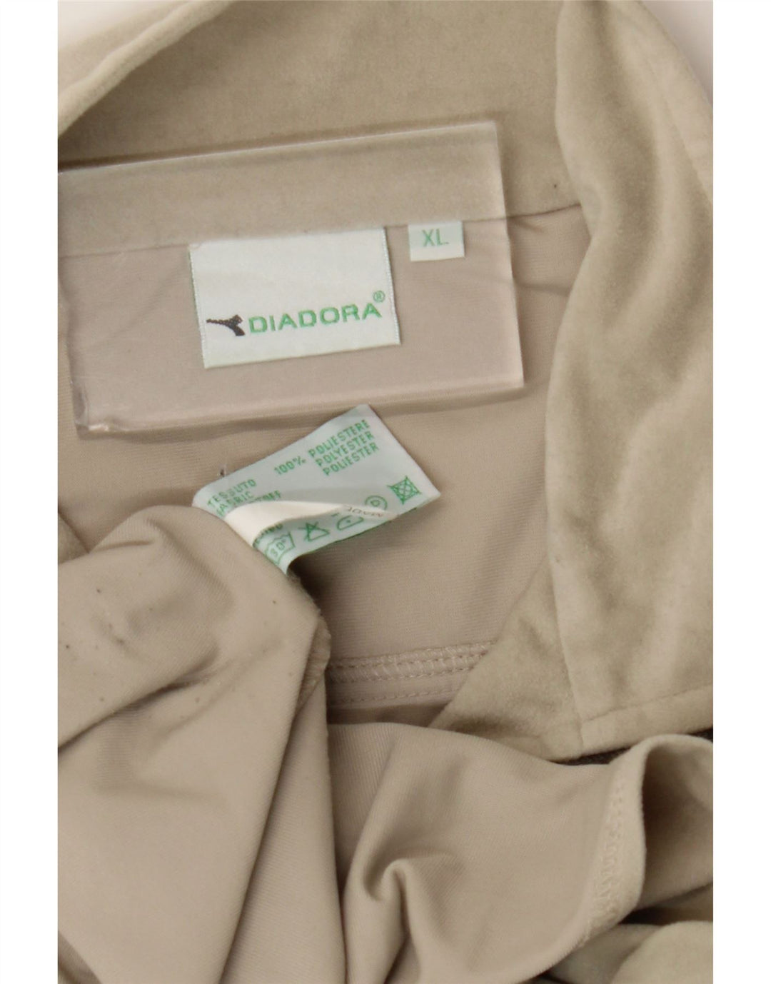 Diadora Veste de Survêtement Homme XL Beige Polyester