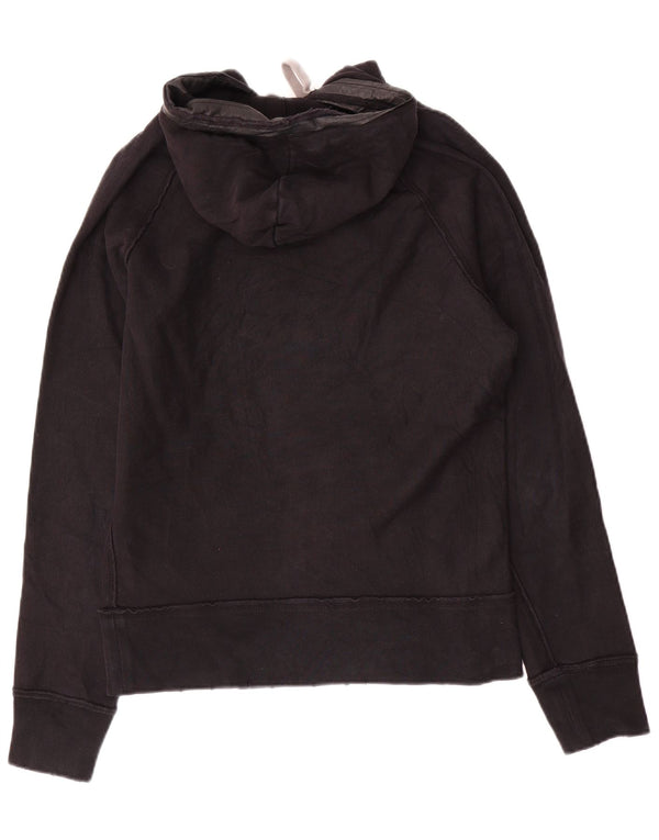 Diesel Pull à Capuche Graphique Homme Noir Moyen Coton
