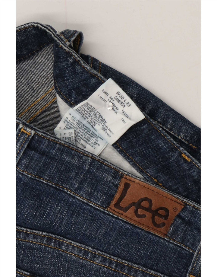 Lee Cameron Bootcut Jeans W30 L30 Femme Bleu Coton