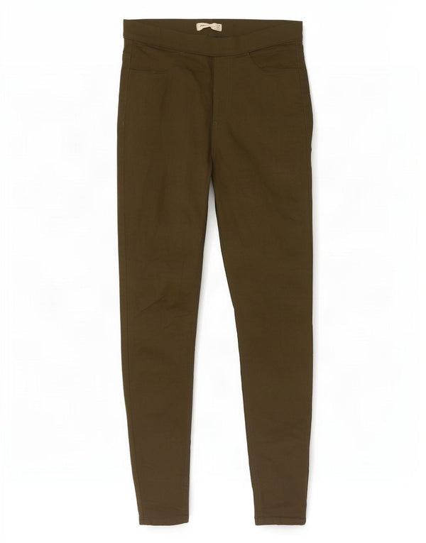 Marks & Spencer Jean Jegging pour femme UK 10 Small W28 L30 Coton kaki