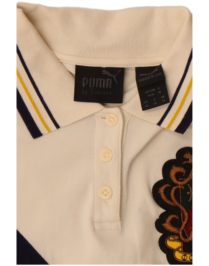 Puma Robe Polo Femme UK 12 Beige Moyen